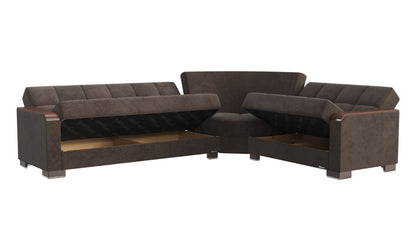 Ottomanson Armada X Sectional Collection Convertible Sofa Bed
