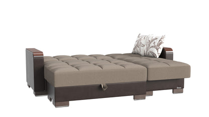 Ottomanson Armada X Lounge Sectional Collection Convertible Sofa Bed