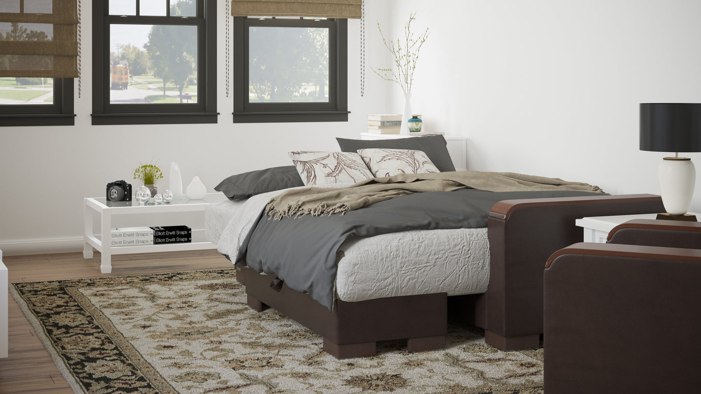 Ottomanson Armada X Lounge Sectional Collection Convertible Sofa Bed