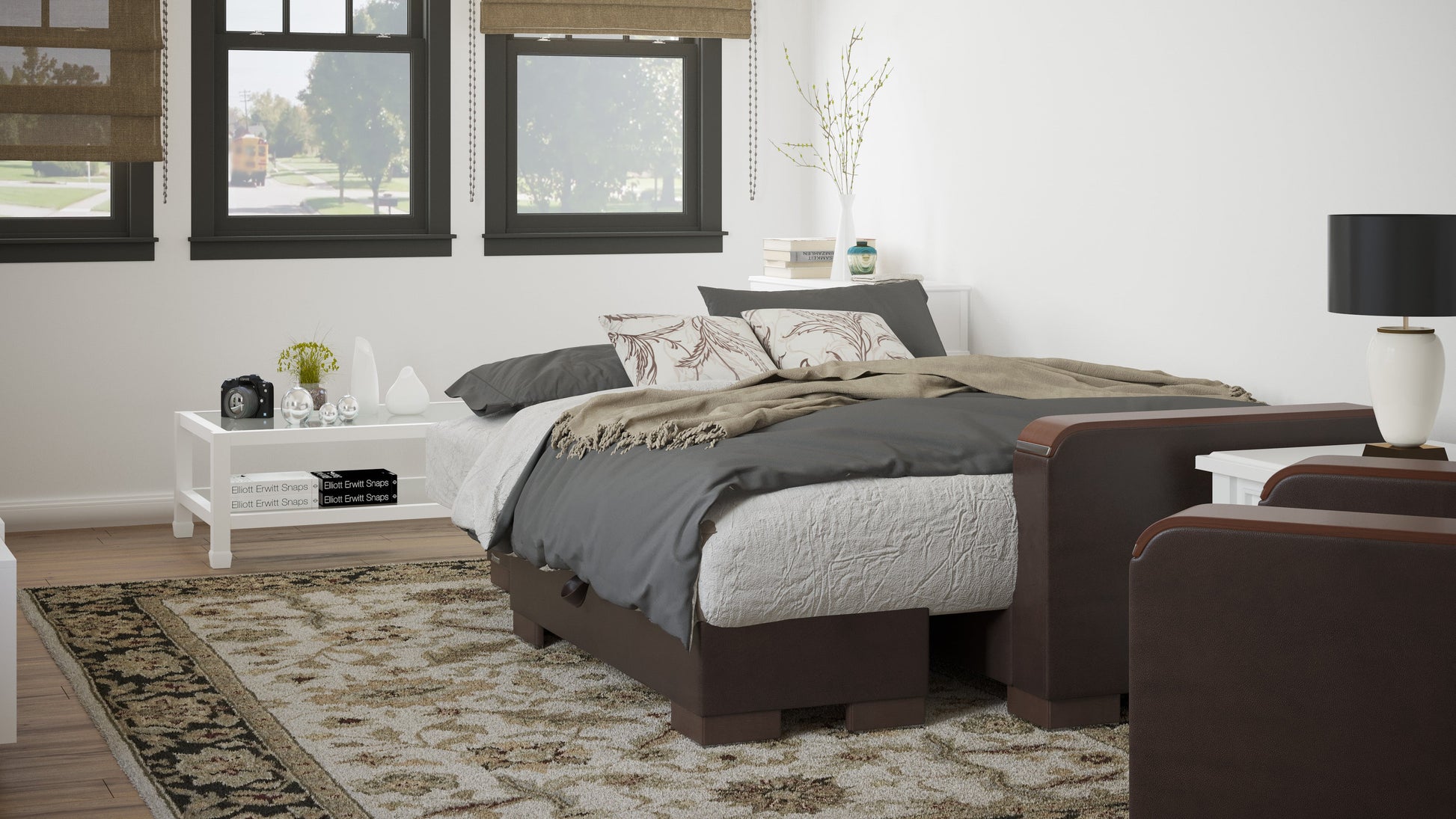 Ottomanson Armada X Lounge Sectional Collection Convertible Sofa Bed