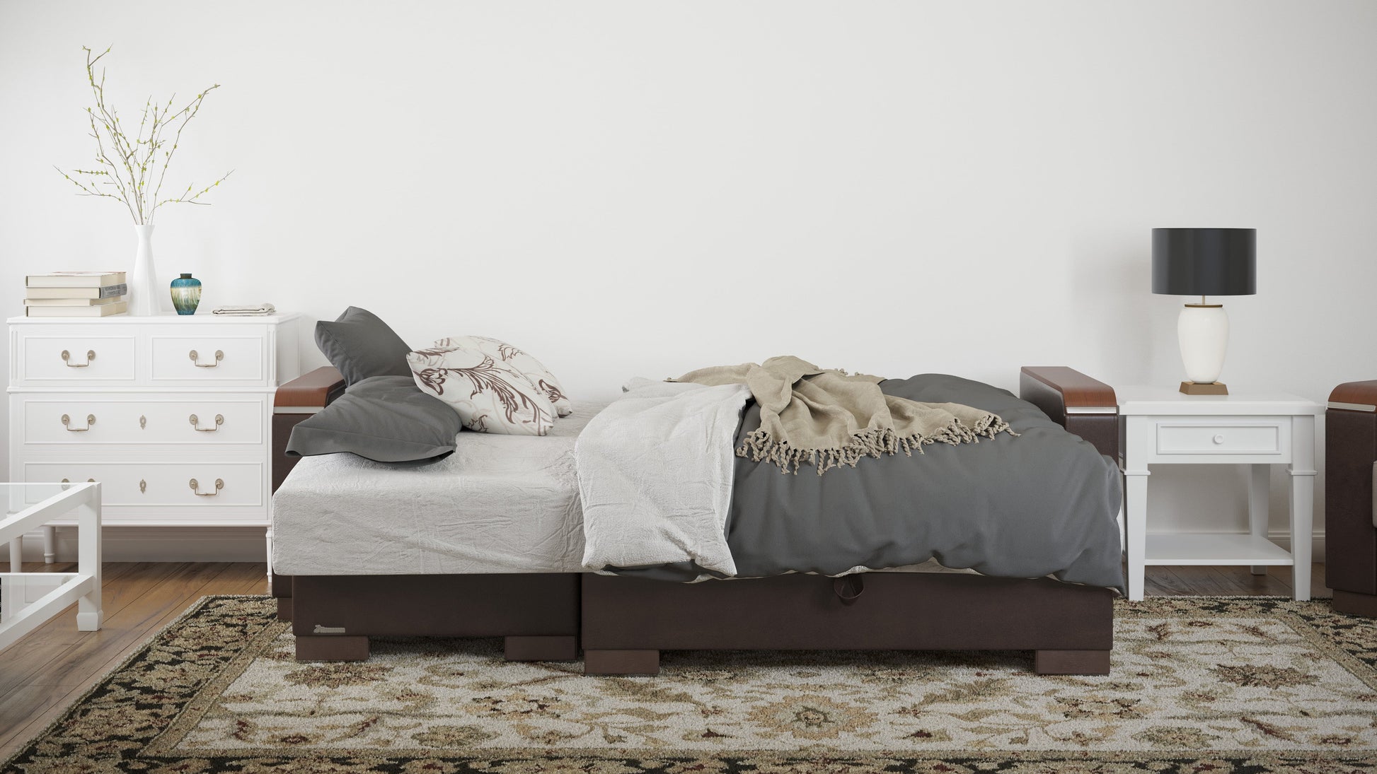 Ottomanson Armada X Lounge Sectional Collection Convertible Sofa Bed