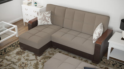 Ottomanson Armada X Lounge Sectional Collection Convertible Sofa Bed