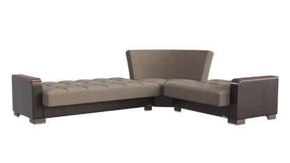Ottomanson Armada X Sectional Collection Convertible Sofa Bed