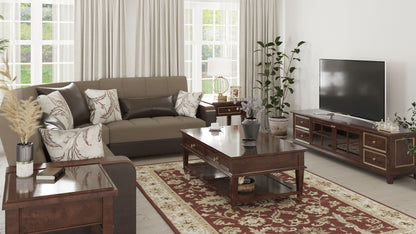Ottomanson Armada X Sectional Collection Convertible Sofa Bed
