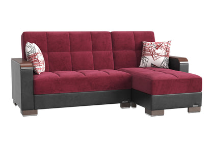 Ottomanson Armada X Lounge Sectional Collection Convertible Sofa Bed