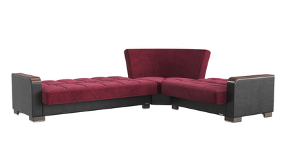 Ottomanson Armada X Sectional Collection Convertible Sofa Bed