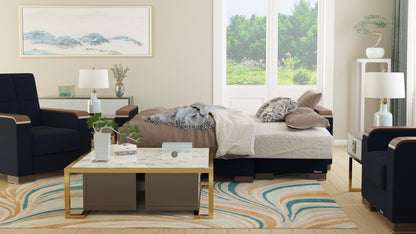 Ottomanson Armada X Lounge Sectional Collection Convertible Sofa Bed