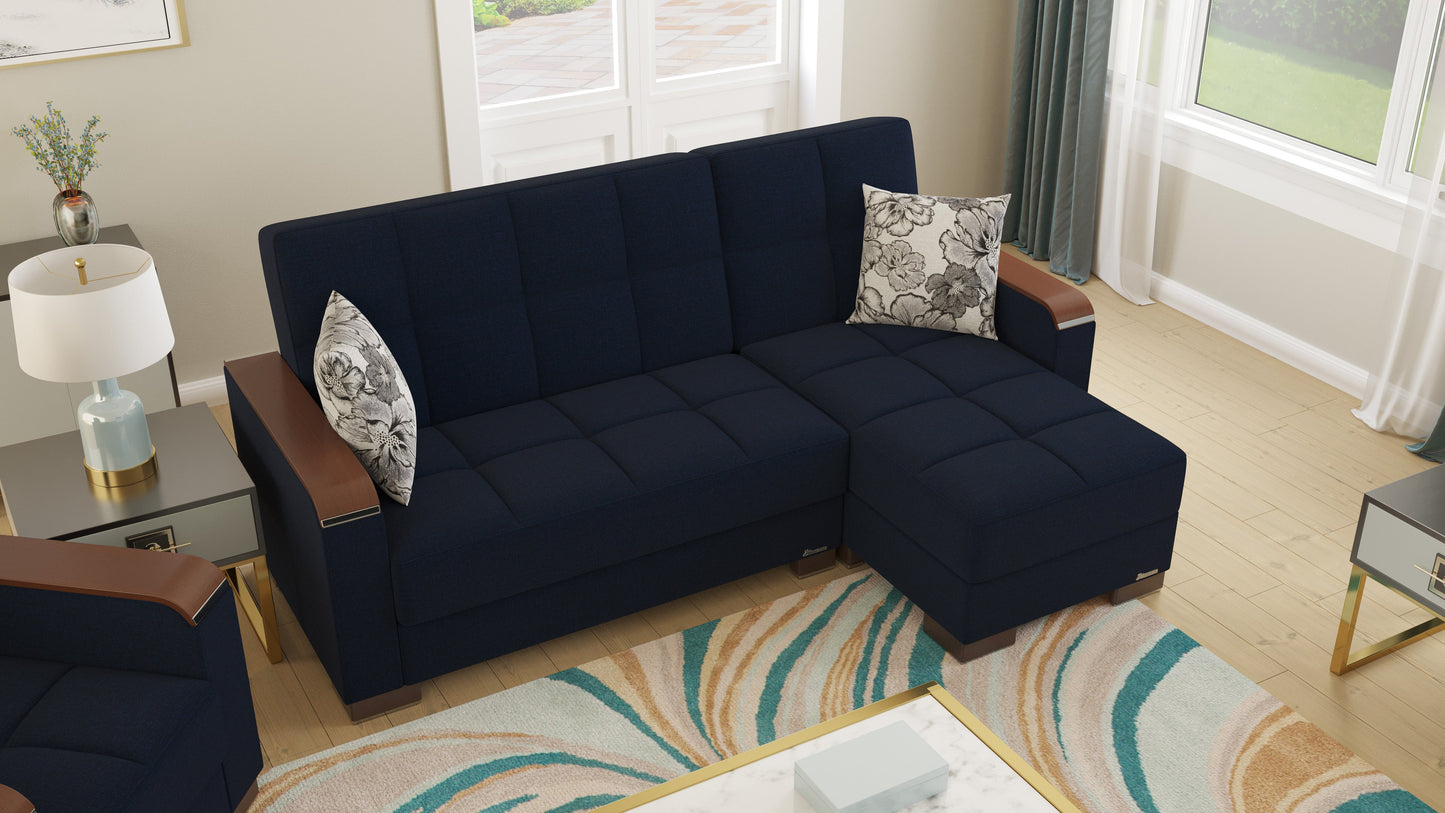 Ottomanson Armada X Lounge Sectional Collection Convertible Sofa Bed