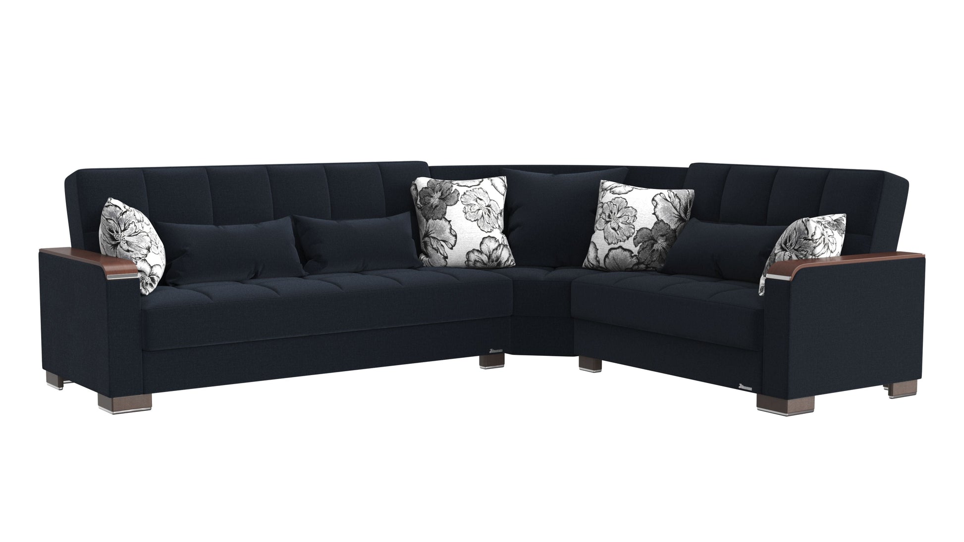 Ottomanson Armada X Sectional Collection Convertible Sofa Bed
