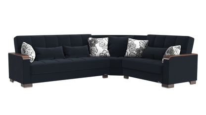 Ottomanson Armada X Sectional Collection Convertible Sofa Bed