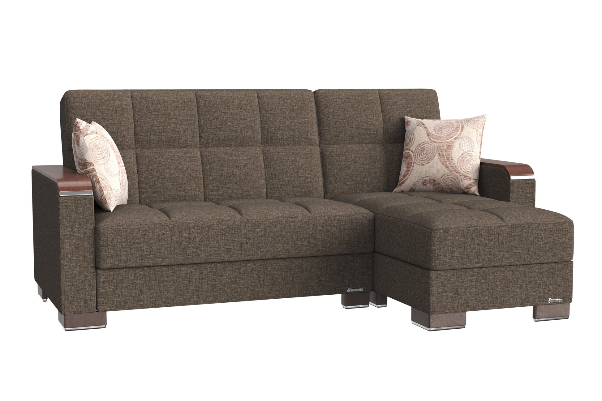 Ottomanson Armada X Lounge Sectional Collection Convertible Sofa Bed