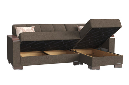 Ottomanson Armada X Lounge Sectional Collection Convertible Sofa Bed