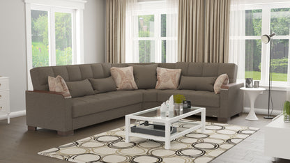 Ottomanson Armada X Sectional Collection Convertible Sofa Bed