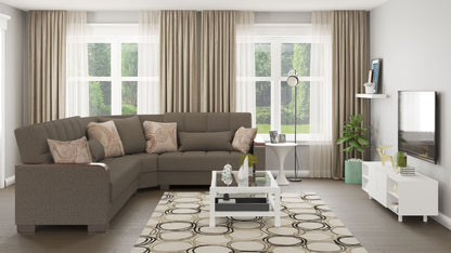 Ottomanson Armada X Sectional Collection Convertible Sofa Bed