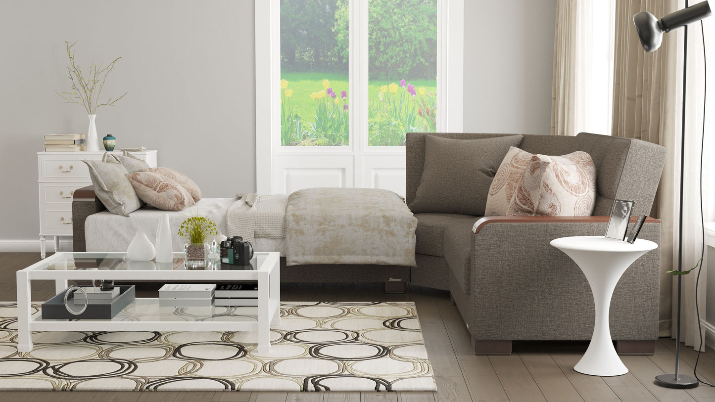 Ottomanson Armada X Sectional Collection Convertible Sofa Bed