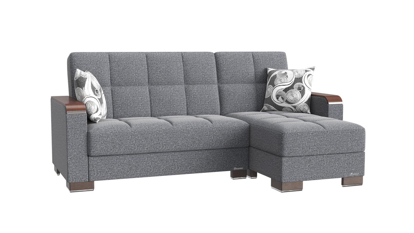 Ottomanson Armada X Lounge Sectional Collection Convertible Sofa Bed