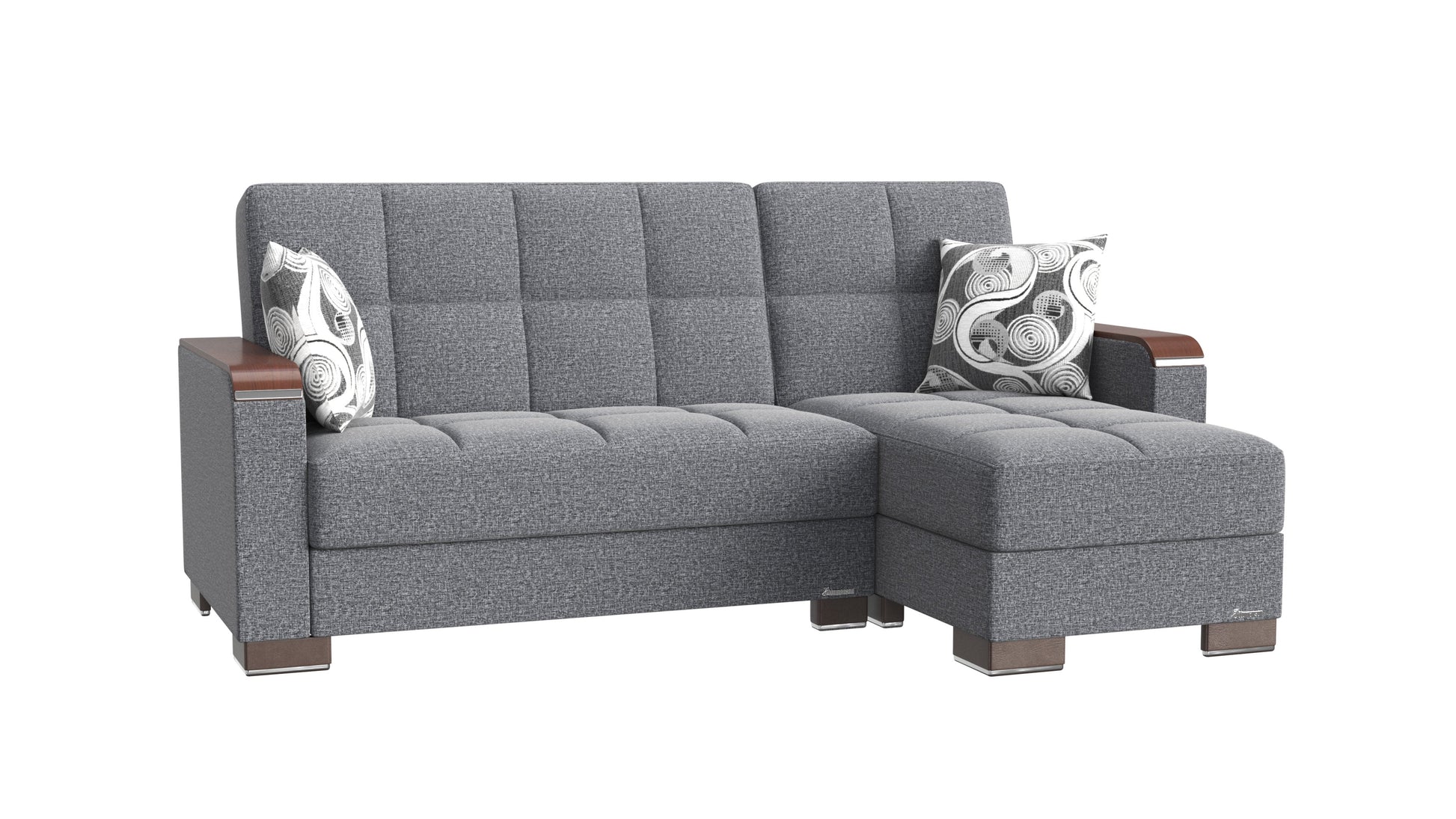 Ottomanson Armada X Lounge Sectional Collection Convertible Sofa Bed