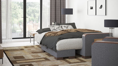 Ottomanson Armada X Lounge Sectional Collection Convertible Sofa Bed