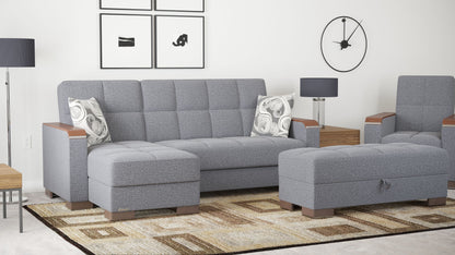 Ottomanson Armada X Lounge Sectional Collection Convertible Sofa Bed