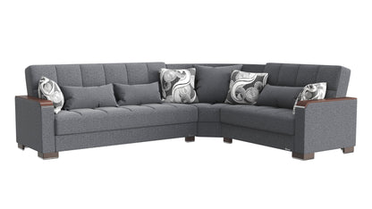 Ottomanson Armada X Sectional Collection Convertible Sofa Bed