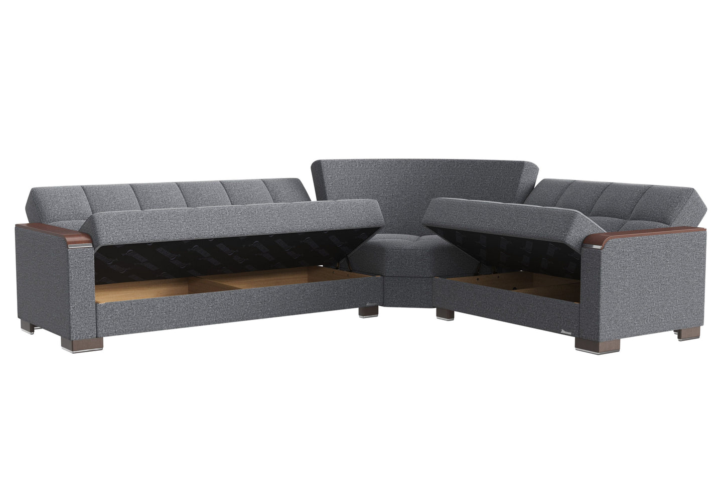 Ottomanson Armada X Sectional Collection Convertible Sofa Bed
