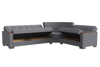 Ottomanson Armada X Sectional Collection Convertible Sofa Bed