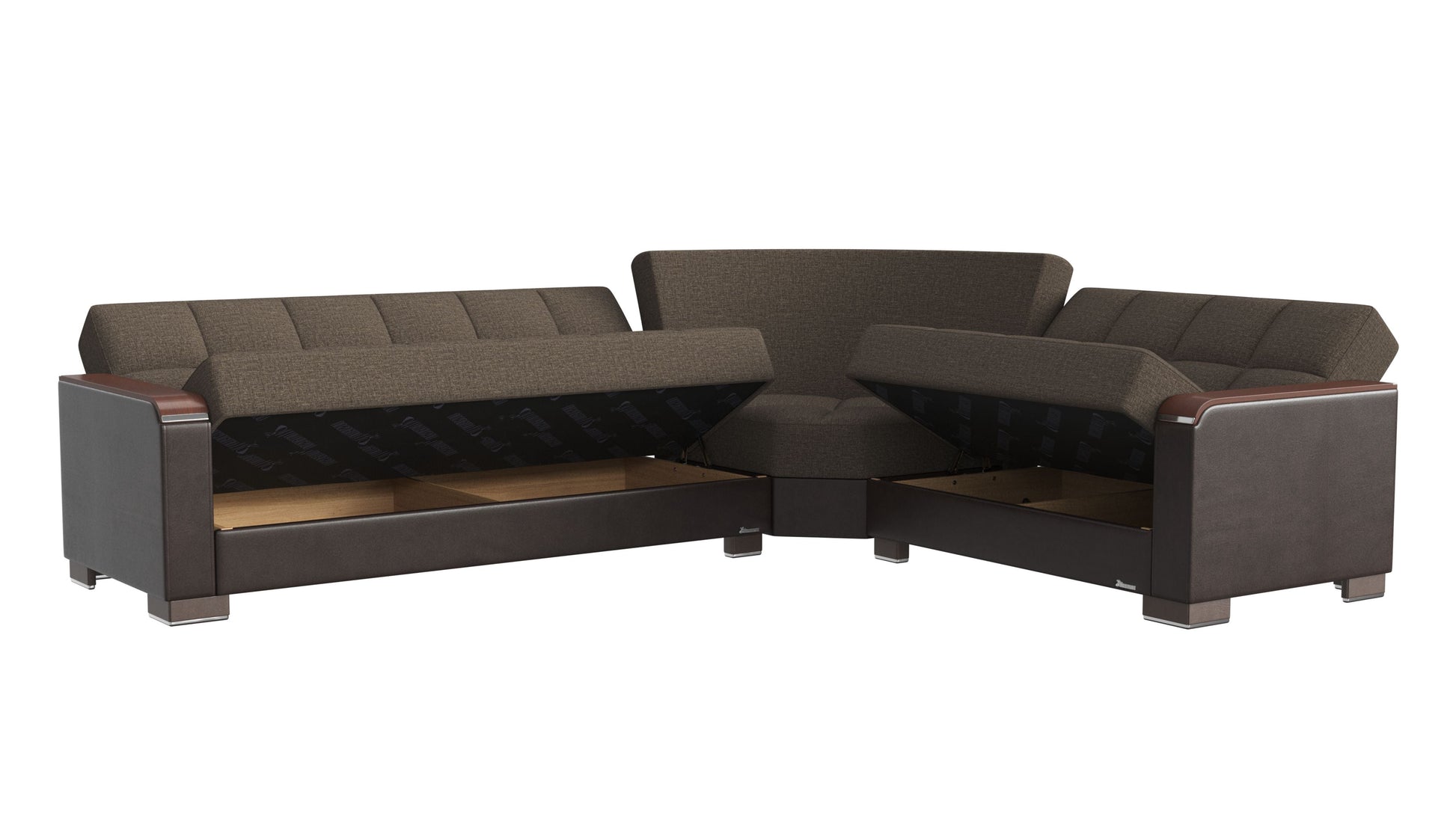 Ottomanson Armada X Sectional Collection Convertible Sofa Bed