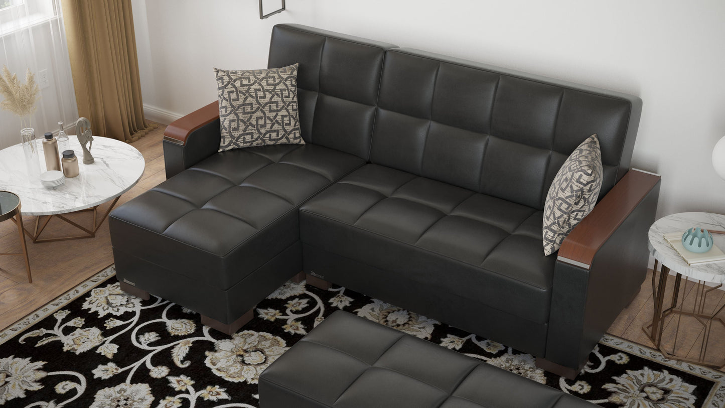 Ottomanson Armada X Lounge Sectional Collection Convertible Sofa Bed