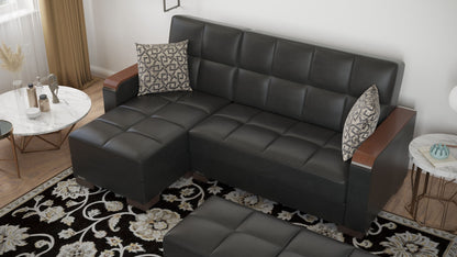 Ottomanson Armada X Lounge Sectional Collection Convertible Sofa Bed