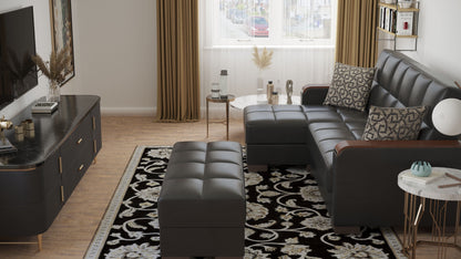 Ottomanson Armada X Lounge Sectional Collection Convertible Sofa Bed