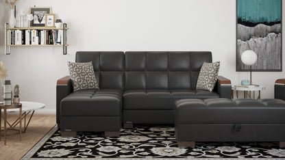 Ottomanson Armada X Lounge Sectional Collection Convertible Sofa Bed