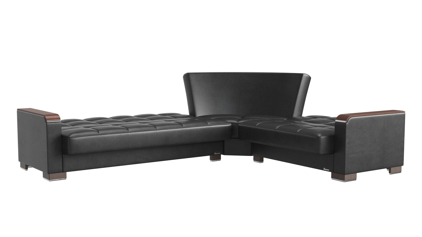 Ottomanson Armada X Sectional Collection Convertible Sofa Bed