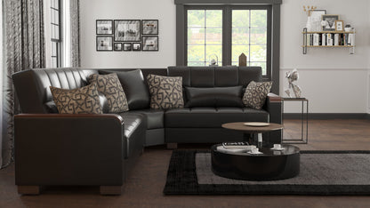 Ottomanson Armada X Sectional Collection Convertible Sofa Bed