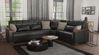 Ottomanson Armada X Sectional Collection Convertible Sofa Bed