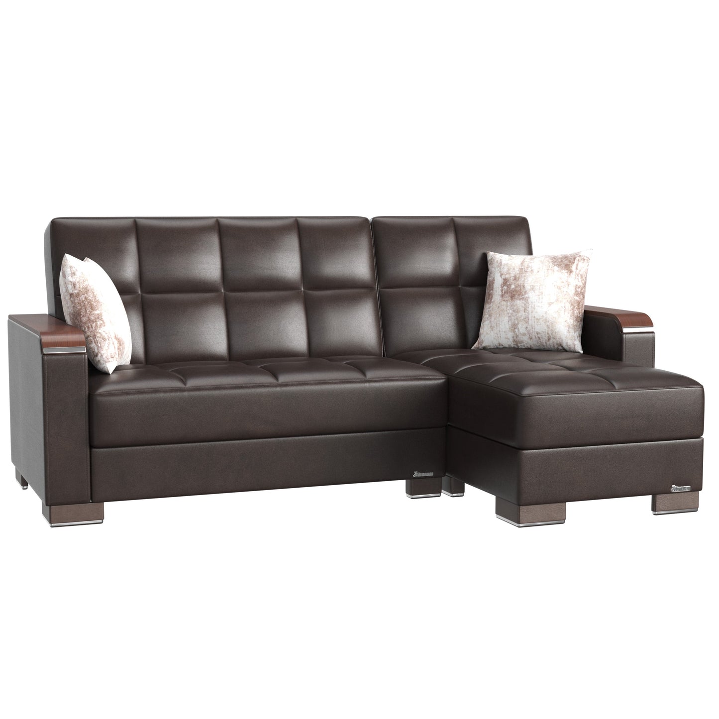 Ottomanson Armada X Lounge Sectional Collection Convertible Sofa Bed