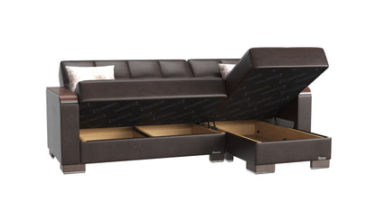 Ottomanson Armada X Lounge Sectional Collection Convertible Sofa Bed