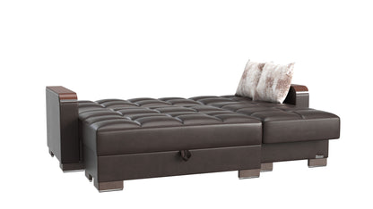 Ottomanson Armada X Lounge Sectional Collection Convertible Sofa Bed