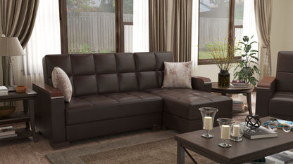 Ottomanson Armada X Lounge Sectional Collection Convertible Sofa Bed