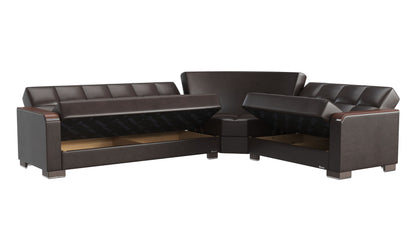 Ottomanson Armada X Sectional Collection Convertible Sofa Bed