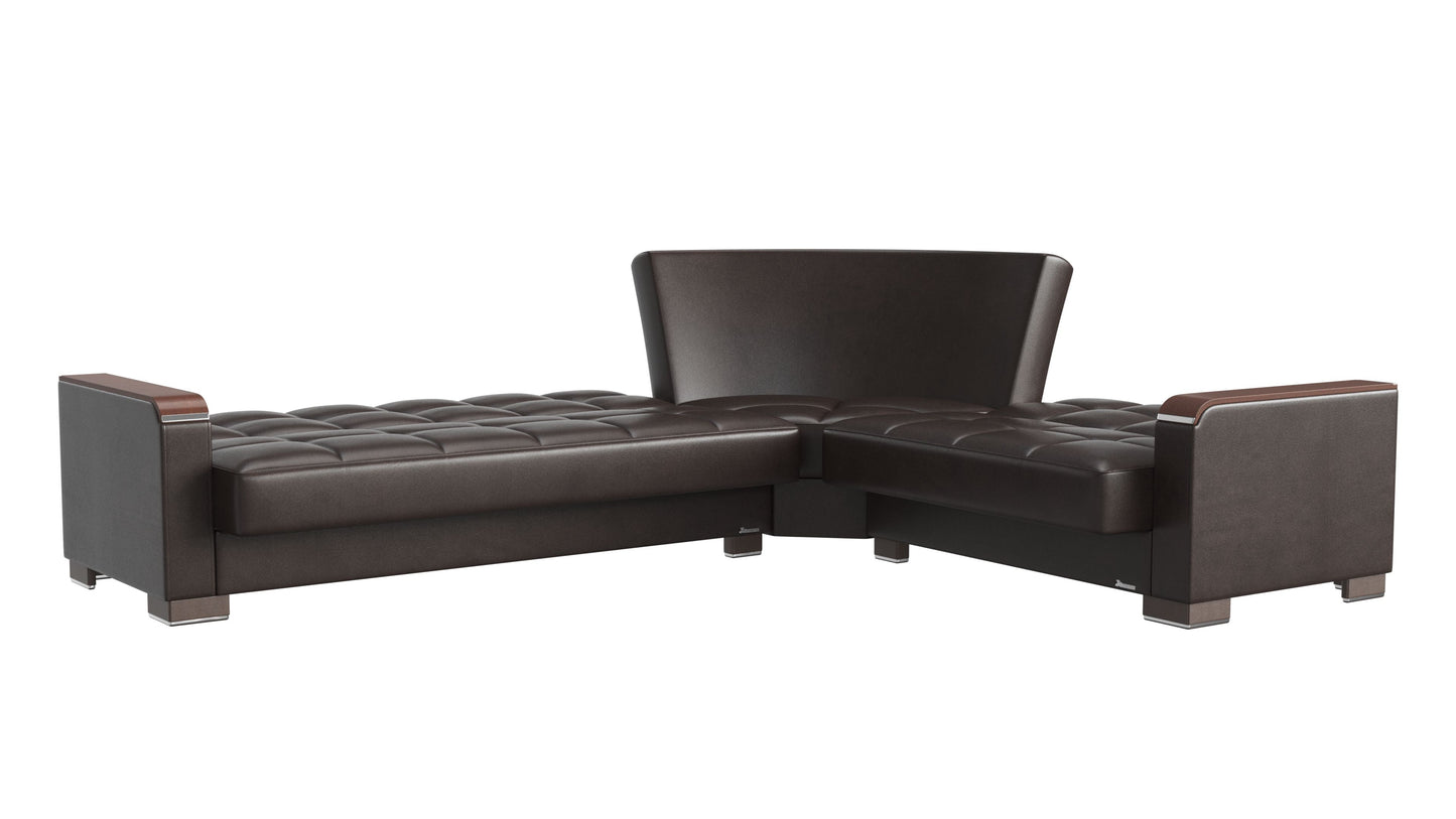 Ottomanson Armada X Sectional Collection Convertible Sofa Bed