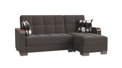 Ottomanson Armada X Lounge Sectional Collection Convertible Sofa Bed