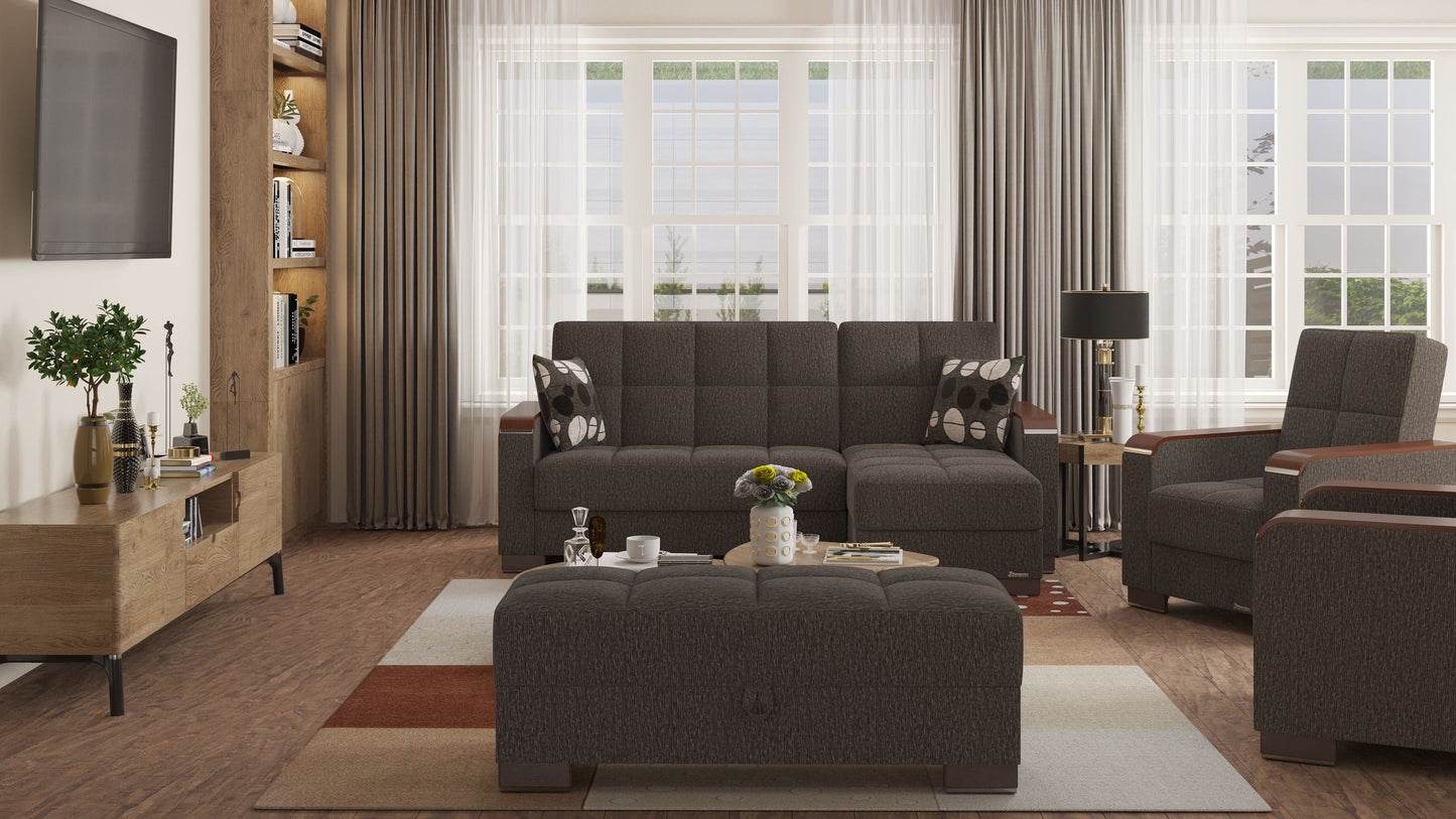 Ottomanson Armada X Lounge Sectional Collection Convertible Sofa Bed