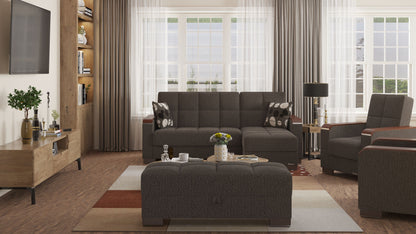 Ottomanson Armada X Lounge Sectional Collection Convertible Sofa Bed