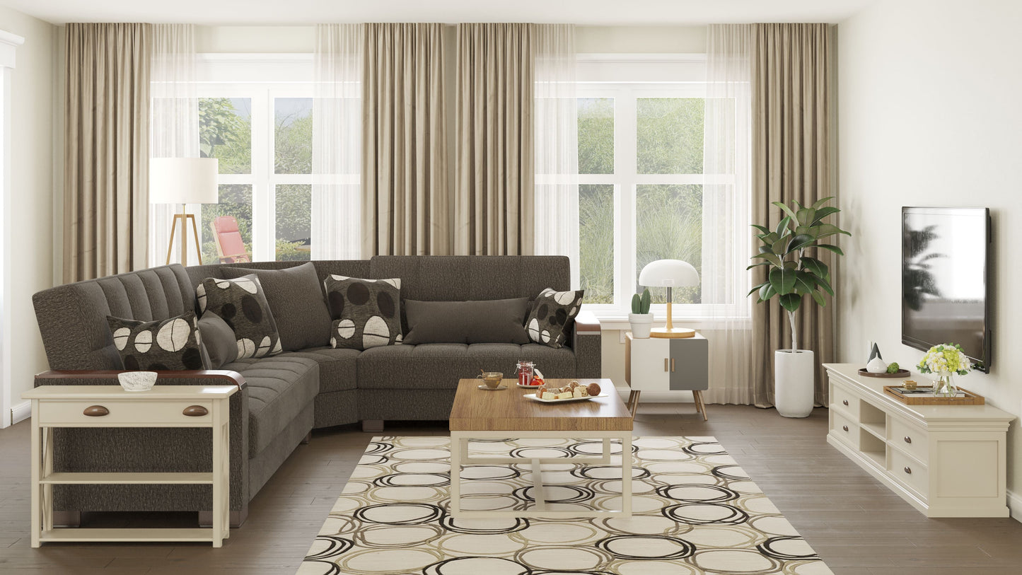 Ottomanson Armada X Sectional Collection Convertible Sofa Bed