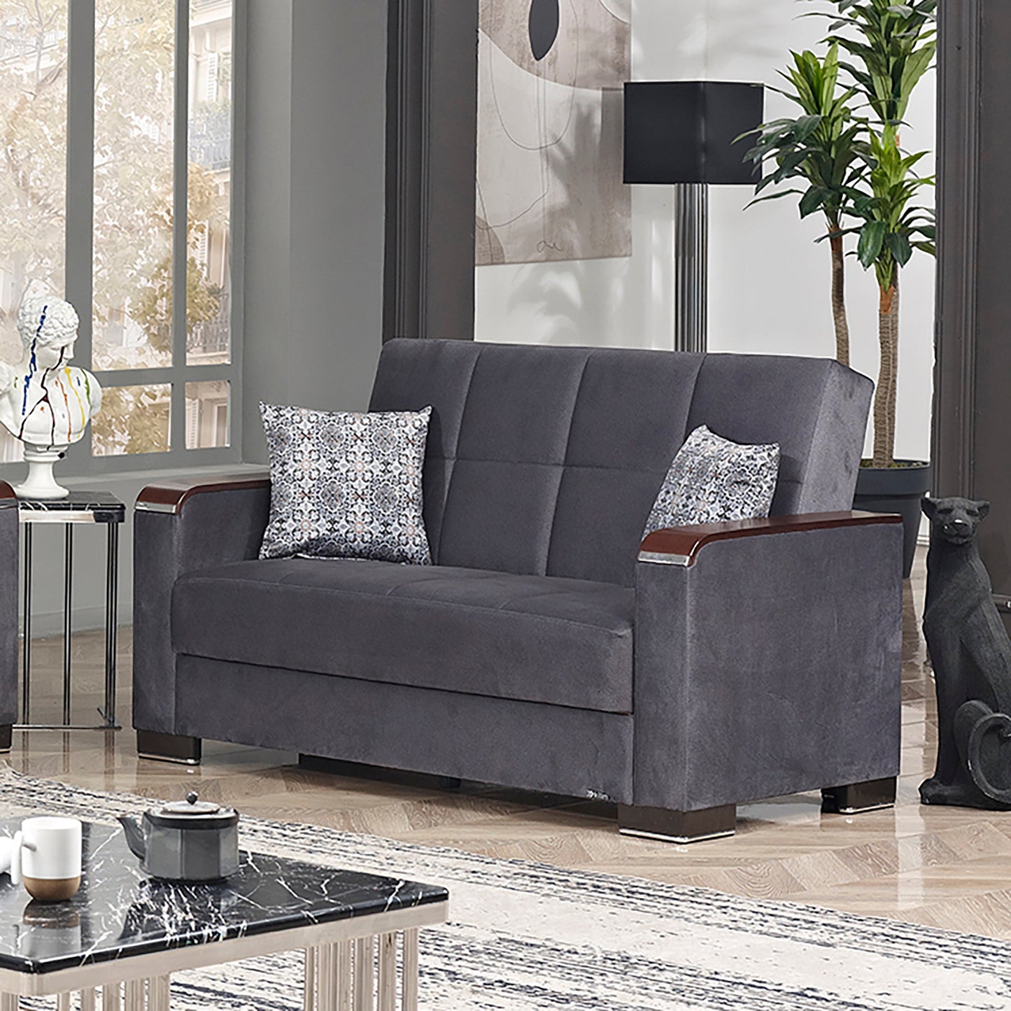Ottomanson Armada X Collection Convertible Sofa Bed