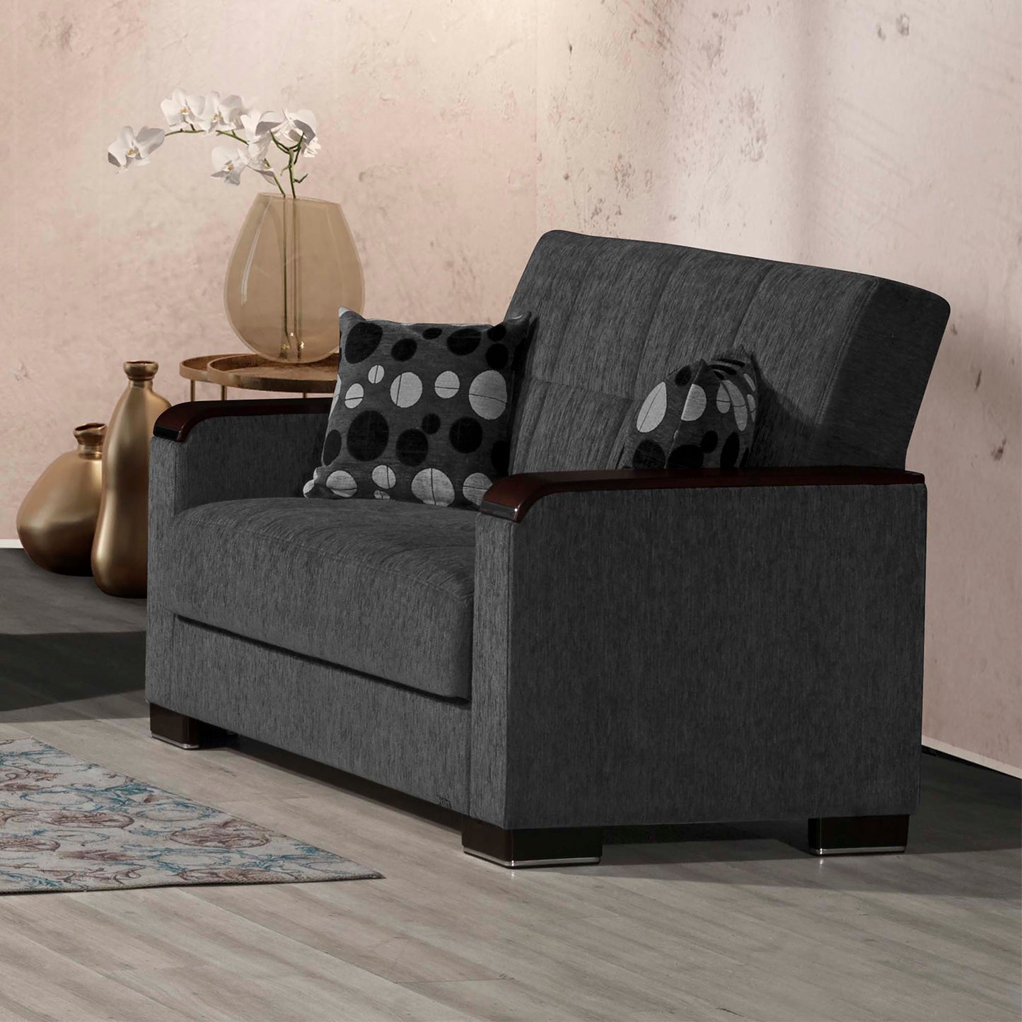 Ottomanson Armada X Collection Convertible Sofa Bed