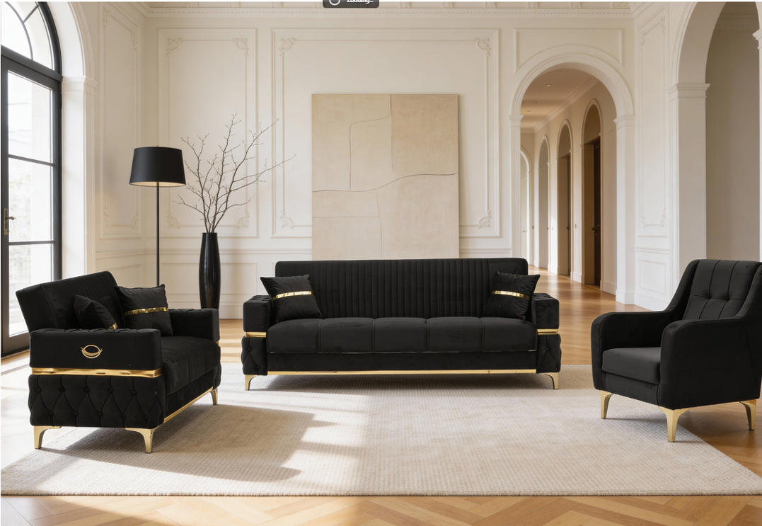 Ottomanson Bambi Collection Convertible Sofa Bed