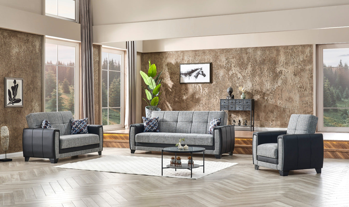Ottomanson Berlin Collection Convertible Sofa Bed