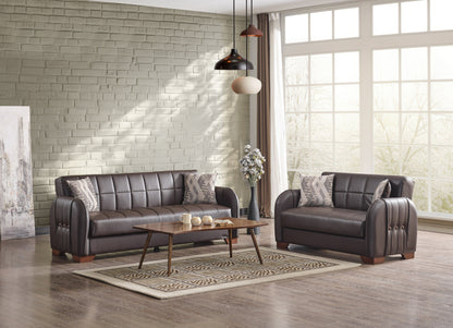 Ottomanson Button Collection Convertible Sofa Bed