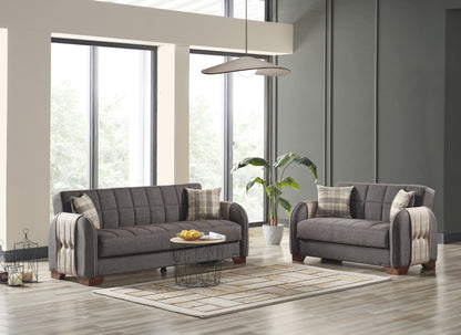 Ottomanson Button Collection Convertible Sofa Bed